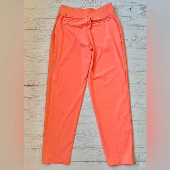 Athleta EUC Brooklyn Ankle Pants, Sunset Glow Coral, Size 2 - Picture 5 of 11